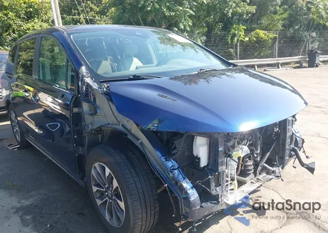 2022 Honda Odyssey Ex-L из США, поврежденный, VIN 5FNRL6H77NB053824